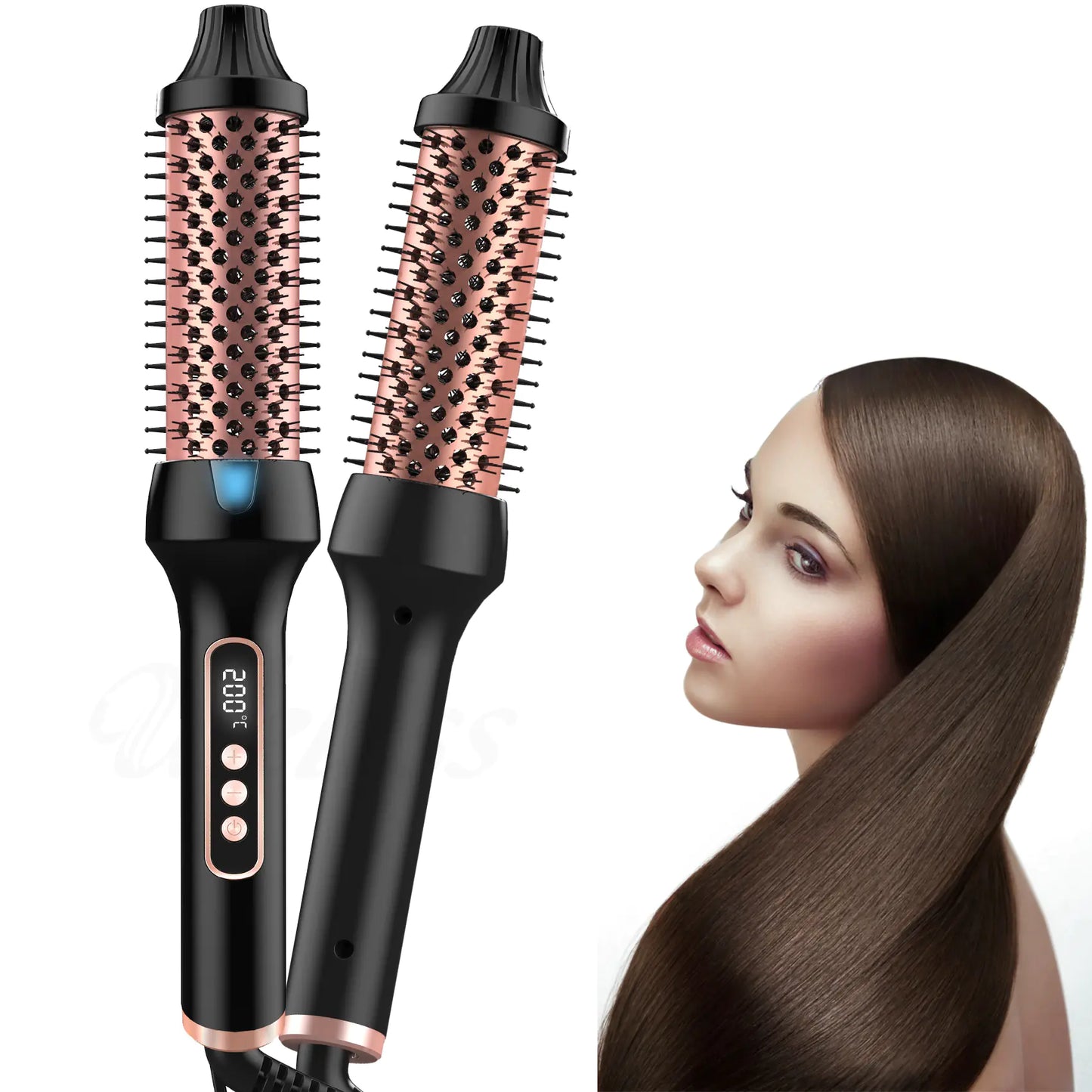 Adjustable Curling Hair Brush