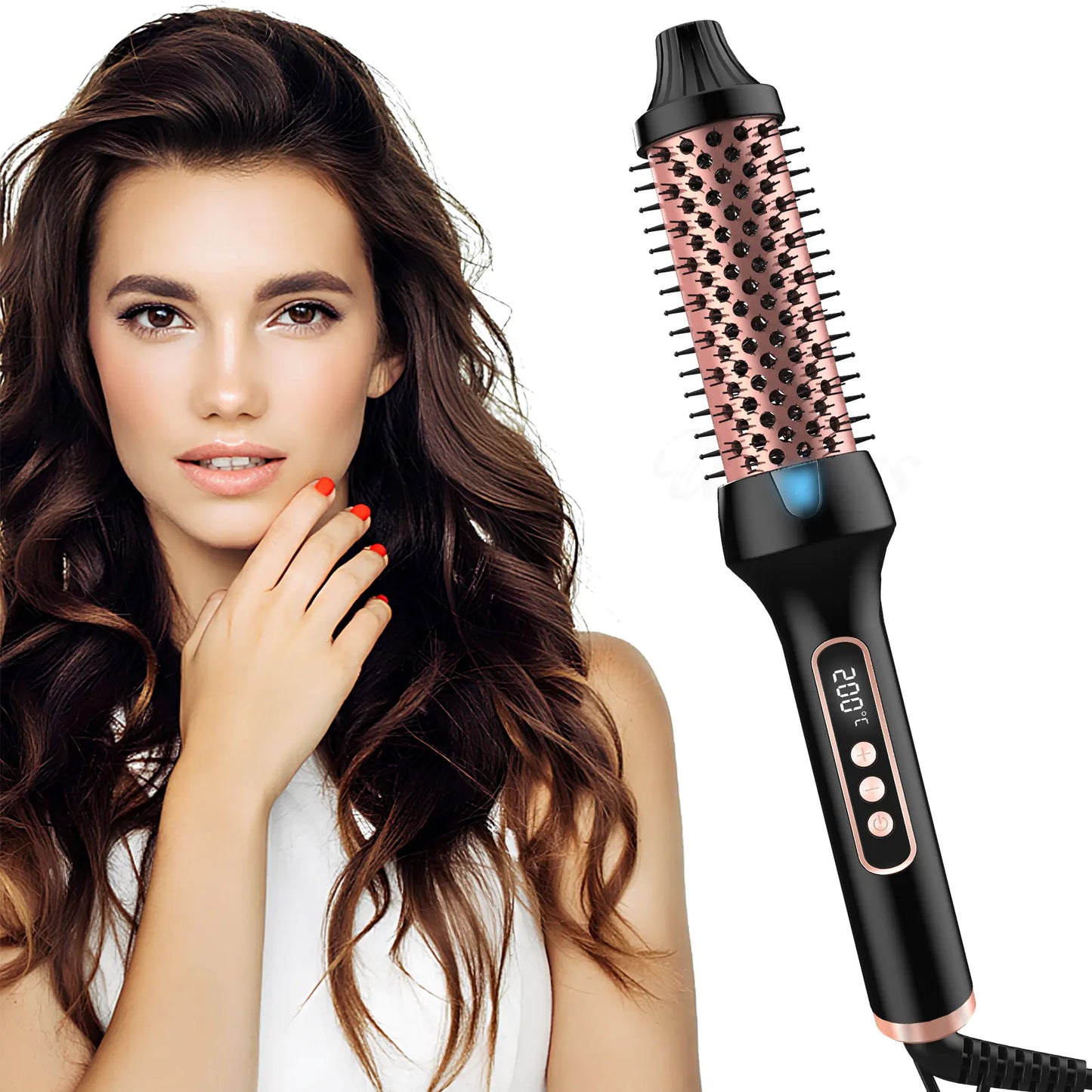 Adjustable Curling Hair Brush